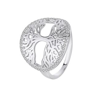 Ring Livets Træ sølv