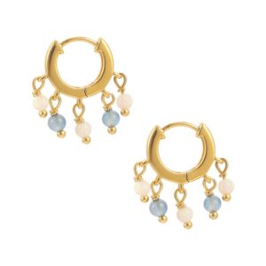 Hultquist - Cliff øreringe i forgyldt