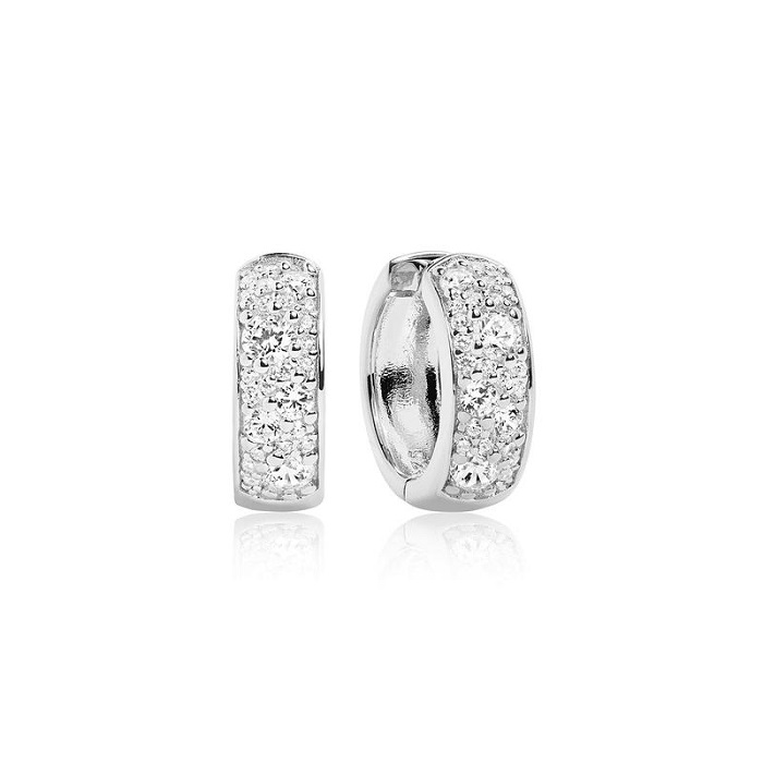 Sif Jakobs - Øreringe Novara Circolo i sølv