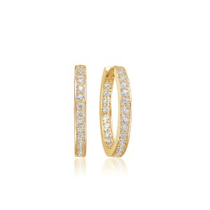 Sif Jakobs Corte ørering forgyldt SJ-E1540-CZ(YG)