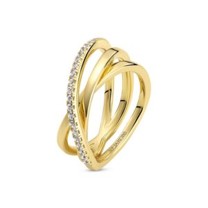 Sif Jakobs Spirale ring SJ-R2590-CZ-YG