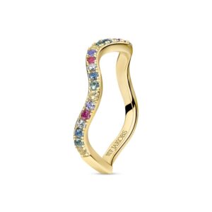 Sif Jakobs Ellera Waves Pianura ring SJ-R3869-XCZ-YG