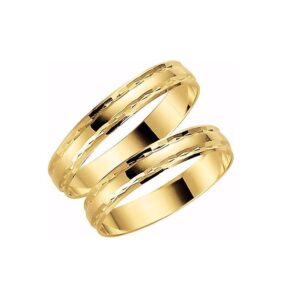 G & S Vielsesringe 14 karat guld 3,5 mm.