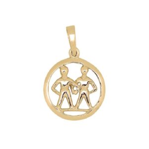 Siersbøl - Stjernetegn Tvilling 8 kt. guld 29160050300