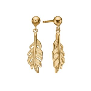 Aagaard øreringe forgyldt