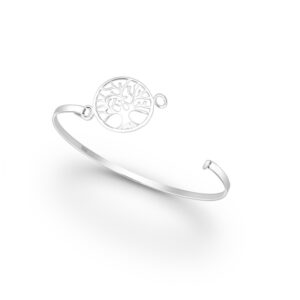 By Bøgelund - Livets Træ Armring sølv