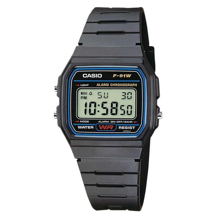 Casio Timeless F-91W-1YEG