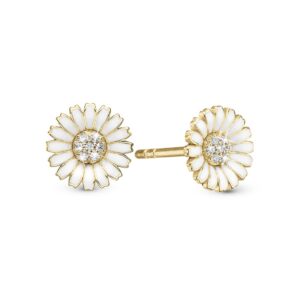 Christina Marguerite CZ 8mm Øreringe 671-G123