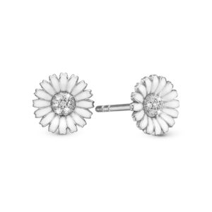 Christina Marguerite CZ 8mm Øreringe 671-S123