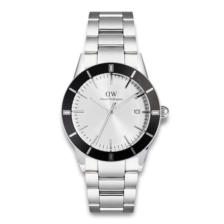 Daniel Wellington Black Bezel 40 S White DW00100819