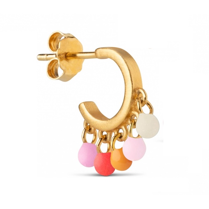 Enamel - Bubblegum ørering 1 stk.