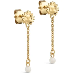 Enamel Sunshine Drop øreringe E423GDaisy