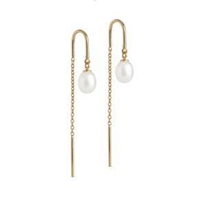 Enamel Eleanor Pearl øreringe E308G