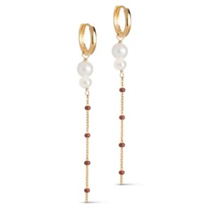 Enamel Lola Double Pearl øreringe E368G