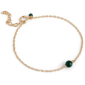 Enamel Balloon  armbånd B140GPetrolGreen