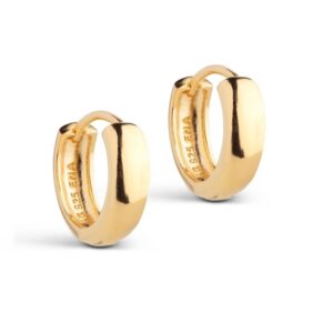 Enamel Classic Wide 15 mm hoops E351G