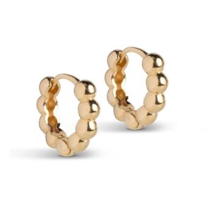 Enamel Ball Small øreringe E404G