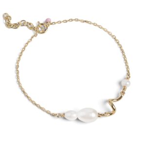 Enamel Pearlie Twist armbånd B113G