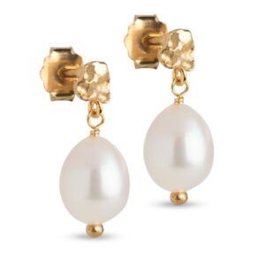 Enamel Poe Pearl øreringe E384GM