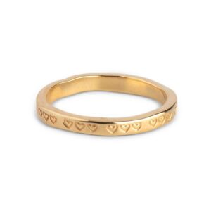 Enamel Heart ring R95G