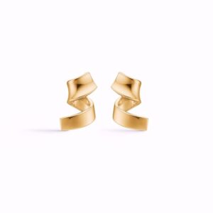 Guld & Sølv Design øreringe 1985/1