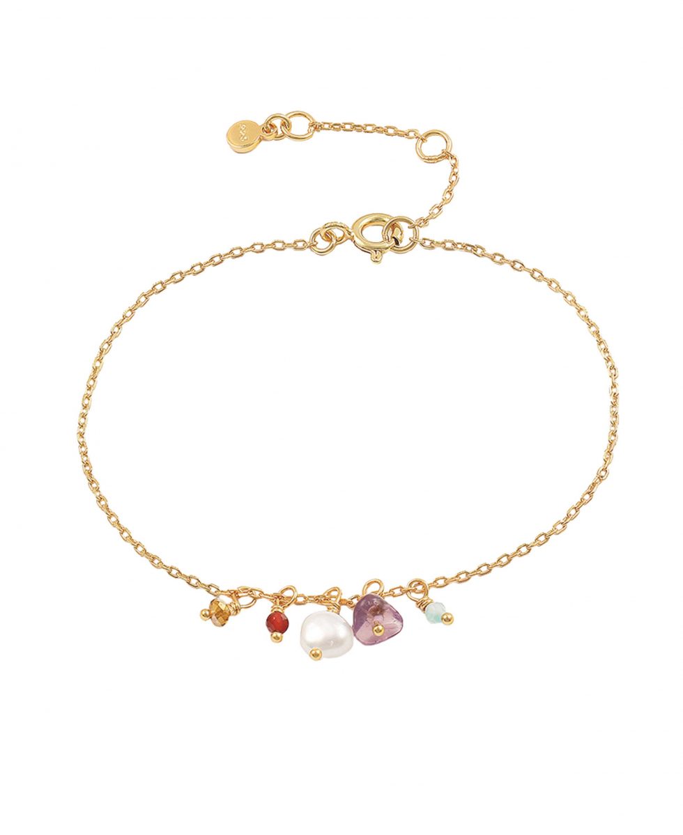 Hultquist Victoria armbånd forgyldt S08262 G