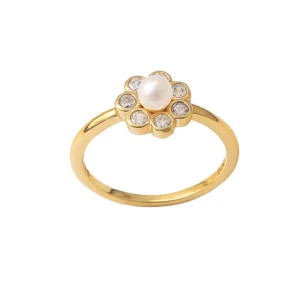 Hultquist Aya Flower ring