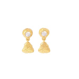 Hultquist Coralie zirconia øreringe S08464 G