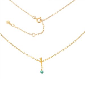 Hultquist Olivine halskæde S08471 G