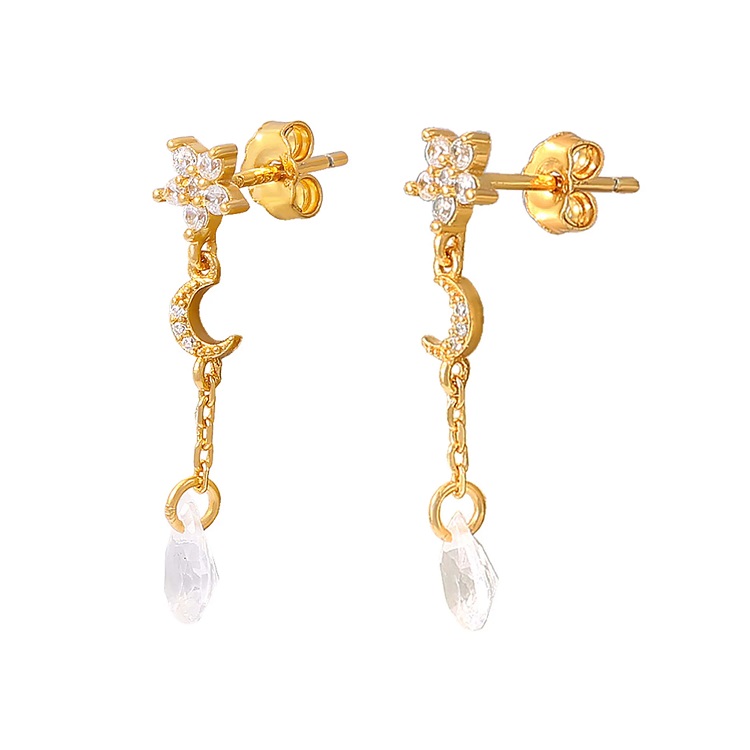 Hultquist Stella Luna øreringe S08477 G