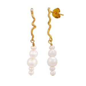 Hultquist Twisted Esther øreringe S08393 G