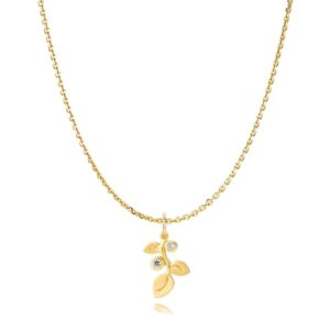 Izabel Camille Amber halskæde s20450gs