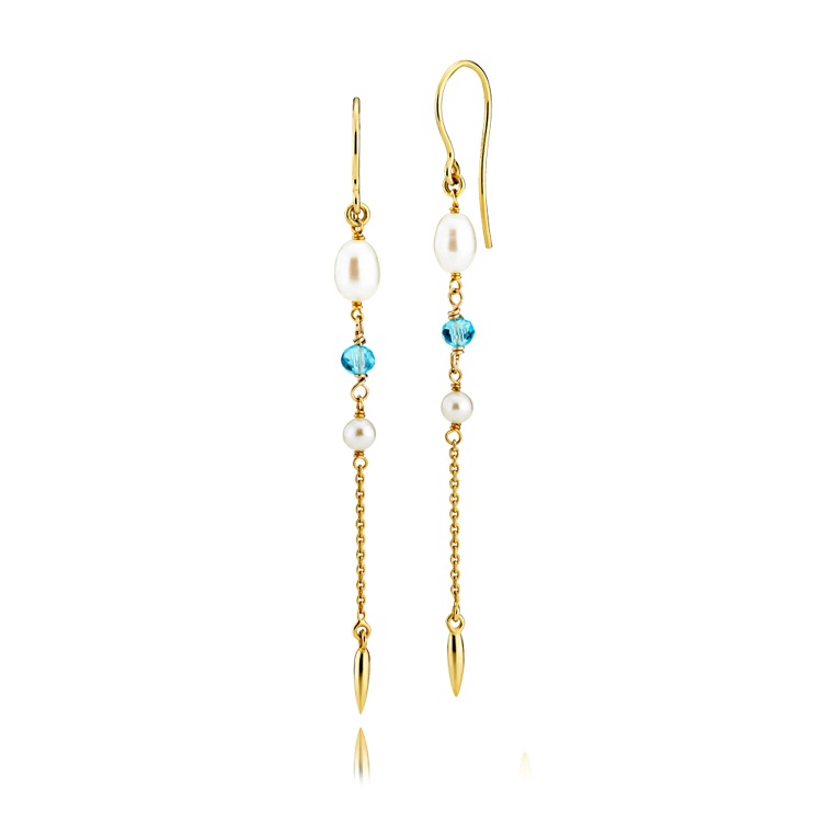 Izabel Camille Paradise øreringe A1700GS-aquablue