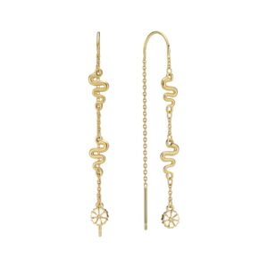 Lund Copenhagen marguerit øreringe 9095080-M