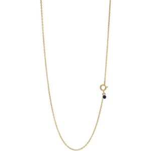 Enamel Copenhagen – Halskæde Letter 45 cm forgyldt