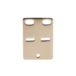 Siersbøl kadaverskilt vedhæng i 14 kt 29170400500