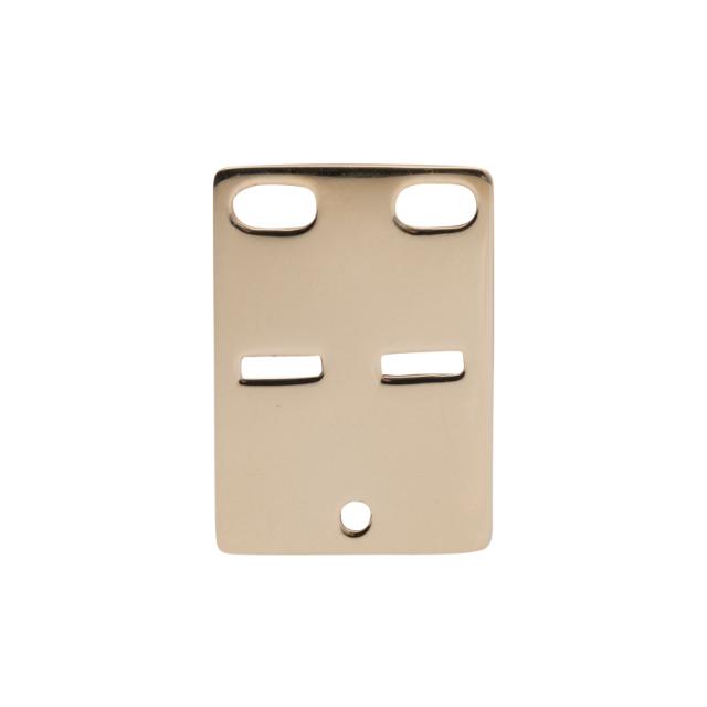 Siersbøl kadaverskilt vedhæng i 8 kt 29170400300