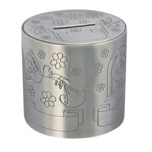 Nordahl Fortinnet sparebøsse med dåbsmotiver 92015276844