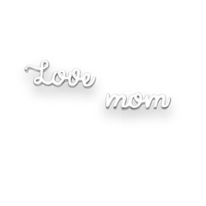 Donnatella - MOM øreringe sølv