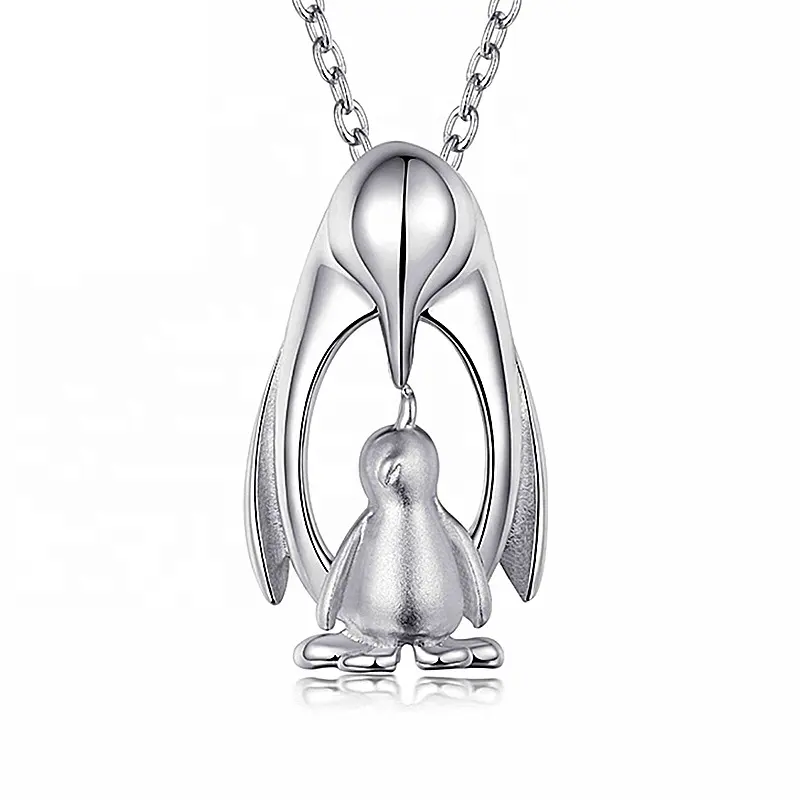 Donnatella vedhæng Pingvin sølv