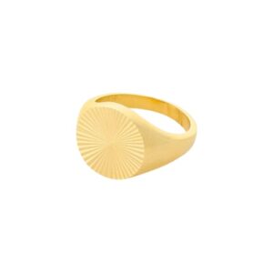 Pernille Corydon Ocean Star Signet ring R-284-GP