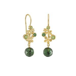 Rabinovich øreringe forgyldt Primrose 73020428