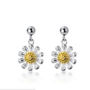 Øreringe Daisy sølv