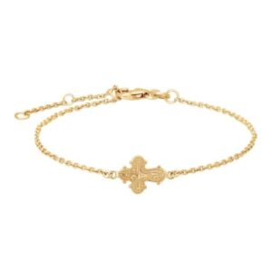 Siersbøl - 9 karat guld armbånd dagmarkors 80170000300