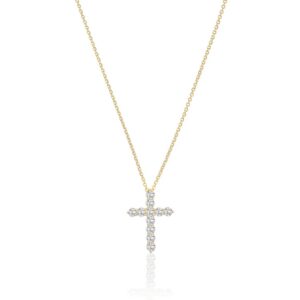 Sif Jakobs Belluno Croce halskæde SJ-N2394-CZ-YG
