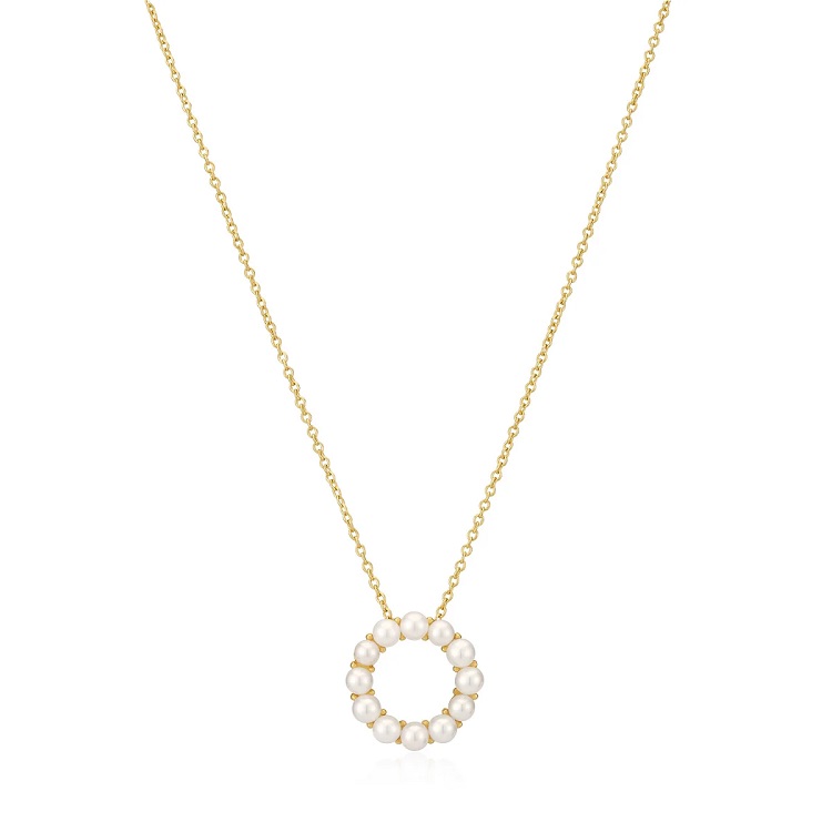 Sif Jakobs Biella Altro Perla halskæde SJ-N2433-P-YG