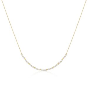 Sif Jakobs Ellera Ovale halskæde SJ-N2415-CZ-YG