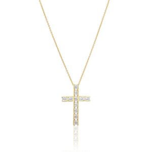 Sif Jakobs Roccanova Croce halskæde SJ-N2396-CZ-YG