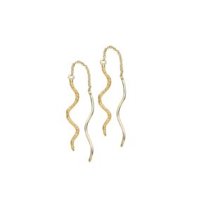 Sistie Wavy øreringe Z1248GS