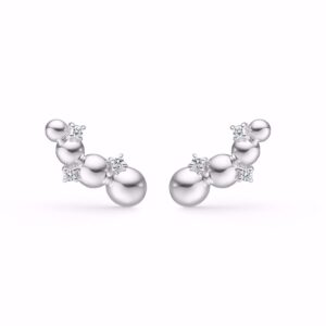 Guld & Sølv Design Sophia øreringe